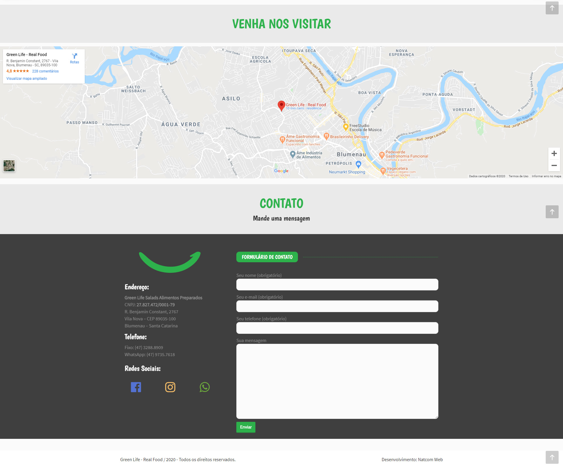 Integração Google Maps
